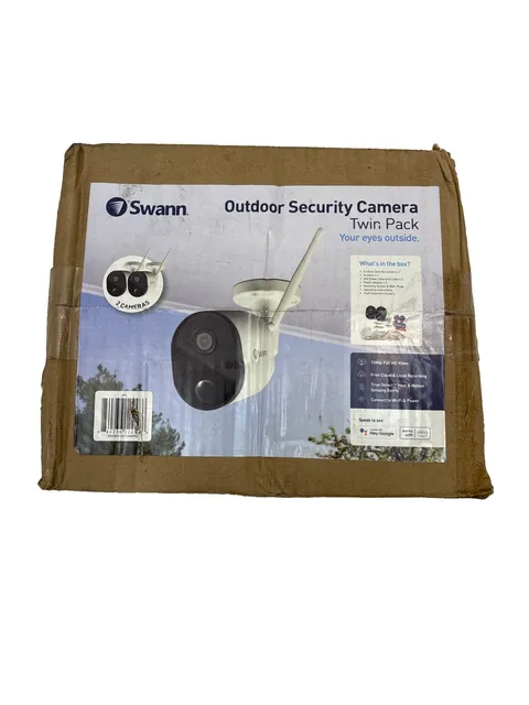 Swann Outdoor Security Camera 1080 Full HD Twin Pack Cloud Recording