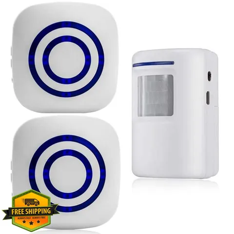 SiegenPro driveway alarm 2 receivers 1 sensor