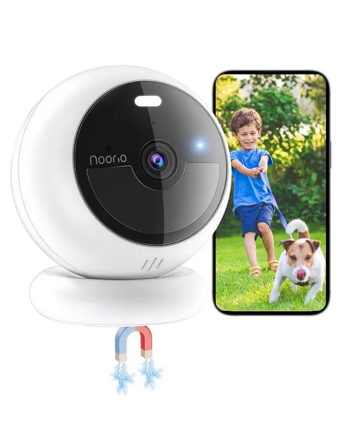 Security Cameras Wireless Outdoor Magnetic, 1080P Battery Powered Indoor Came...