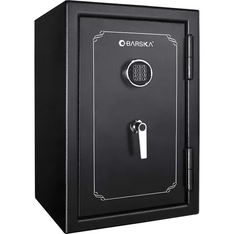 BARSKA AX12674 Safe,Steel,4.39 cu ft 53JF16
