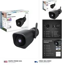 Feit Electric CAM/WM/WiFi 1080p HD Outdoor WiFi Smart Home Security Camera wi...