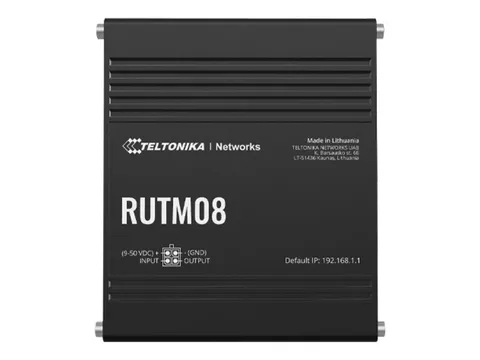 Teltonika · Router· RUTM08· Ethernet IPSec VPN Ethernet Rj-45 RUTM08000000