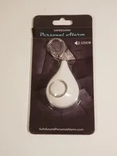125DB Safesound Personal Alarm Self-defense Keychain Emergency Siren Song - New