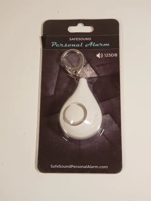 125DB Safesound Personal Alarm Self-defense Keychain Emergency Siren Song - New