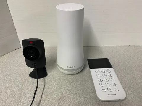 **Bundle-SimpliSafe Base Station , Wireless Keypad & Security Camera  UNTESTED