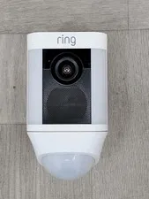 Ring Spotlight Cam Plus, Battery - White
