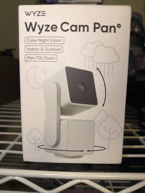 WYZE Cam Pan v3 Indoor/Outdoor IP65-Rated 1080p Pan/Tilt/Zoom Wi-Fi Smart Home