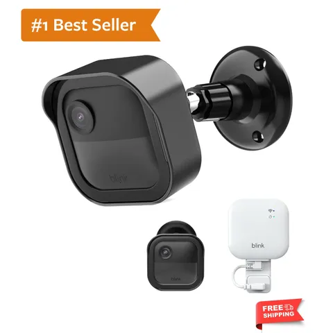 360° Adjustable Blink Outdoor Camera Mount with Protective Cover - Black