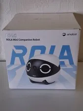 Mini 2K Pet Camera Robot,Movable Indoor Camera Battery-Powered with Phone App