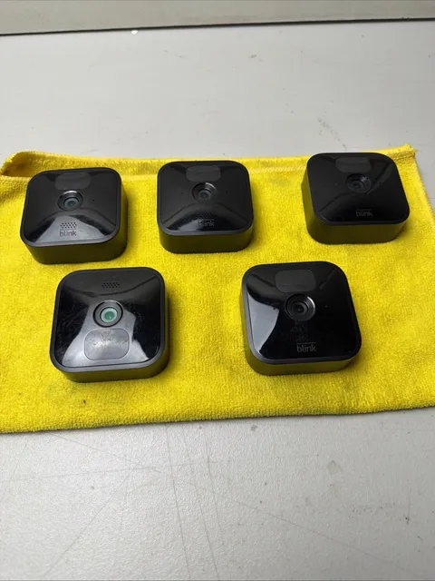 5 Pack Blink Outdoor Security Camera 3rd Generation Battery Powered BCM00400U