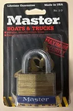 Master Lock No. 2-D Padlock for Boats and Trucks