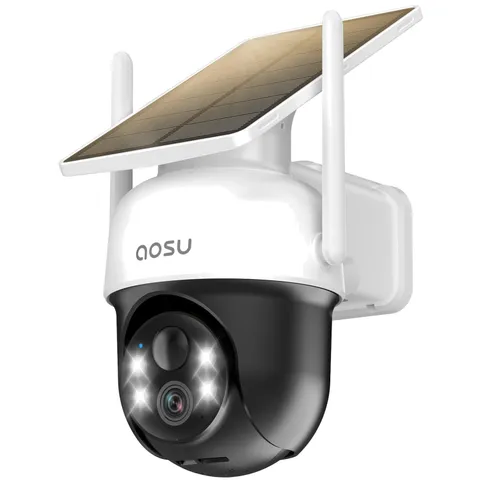 Solar Camera Outdoor Wireless for Home Surveillanc