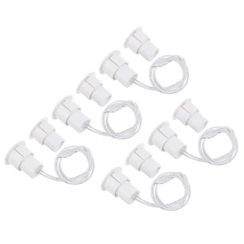 Magnetic Reed Switch 5 Pack NC for Alarm Systems White