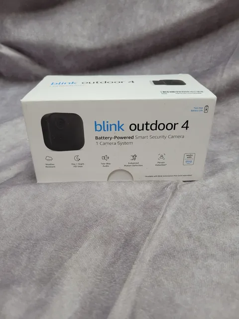 Blink Outdoor 4 Wireless 2k Camera Security System with Sync Module New in Box