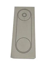Google Nest Wired Video Doorbell Security Camera (2nd Gen) Snow G28DR