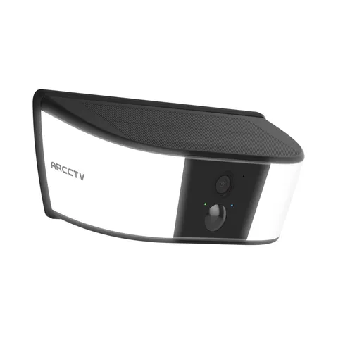 ARCCTV 4MP Wall Light Security Camera Outdoor Wireless Solar Battery Powered PIR