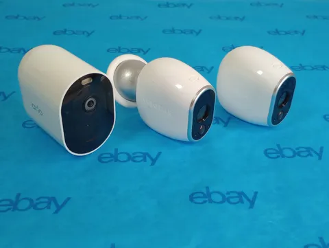 Lot of 3 Arlo Netgear Cameras Pro 5S 2K VMC4060P + 2x VMC3030 Untested