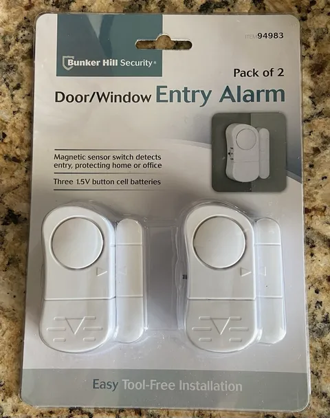 BUNKER HILL SECURITY DOOR / WINDOW ENTRY ALARM (PACK OF 2)