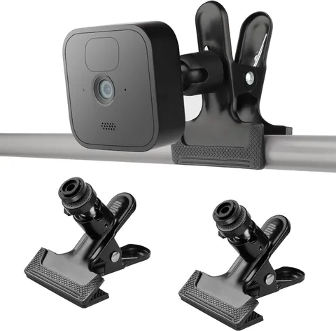 2 Pack Clip Clamp Mount for Blink Outdoor 4 (4Th Gen)/(3Rd Gen)/Xt/Xt2/Mini, Met