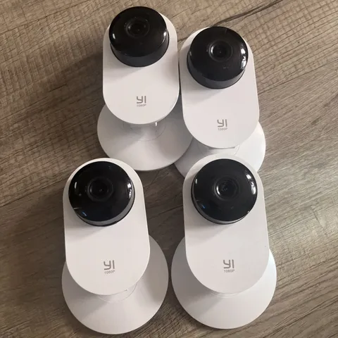 Lot 4 YI Home Camera 1080p Wireless IP Security Surveillance System Night Vision