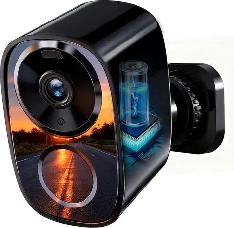 2K UHD Wireless Outdoor Security Camera Dual Band WiFi Night Vision IP66 Battery