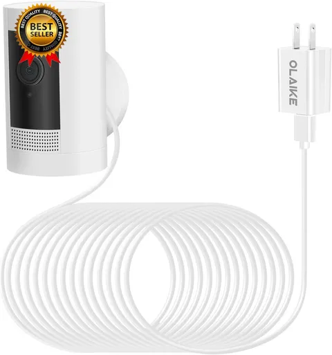 Indoor/Outdoor Power Adapter Ring Stick up Cam Battery 3Rd Gen/2Nd Gen/Plug-In,