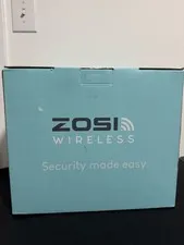 8CH 2K Wi-Fi 6 Security Camera System 2-Way Audi with 2TB HDD 12" LCD Monitor