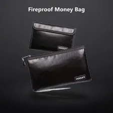 Fireproof Money Bag - 10.6"x6.7" & 5"x8" Small Fireproof Bags, Bank Deposit &...