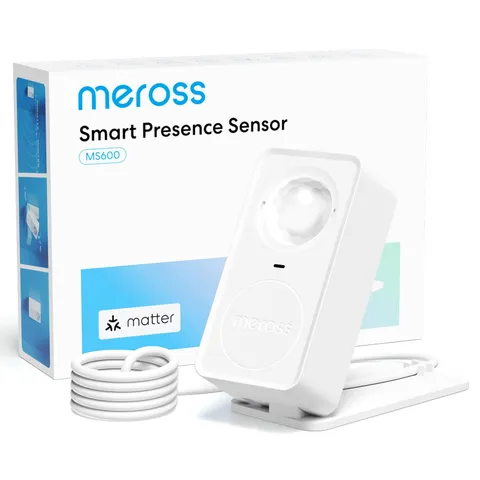 Presence Sensor 12m Detection Range, 3-in-1 PIR & mmWave Radar - Smart Home