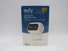 eufy S350 Wired Indoor 4K 360° Pan-Tilt Indoor Security Camera NEW SEALED