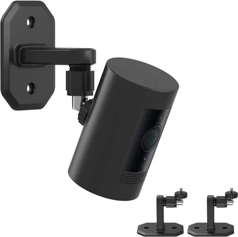 2Pack Adjustable Wall Mount Bracket Compatible with Ring Stick Up Cam & Ring ...