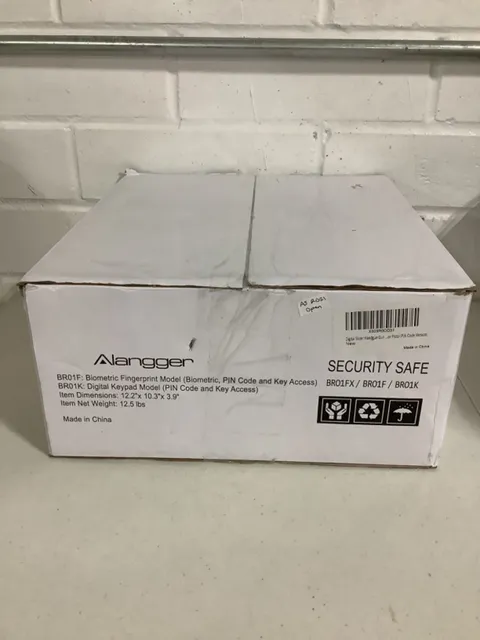 Alangger Security Safe BR01F Biometric Fingerprint Model