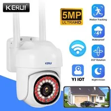 Smart 5MP WiFi Wireless Camera Home Surveillance Two-Way Talk Remote View