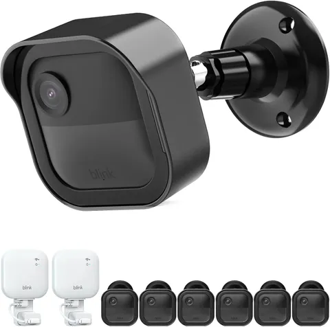 6 Pack All New Blink Outdoor & Indoor Wireless Home Security Camera System Mount