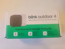 New Blink Outdoor 4 (4th Gen) Smart Security Camera Wire Free W/ Sync Module
