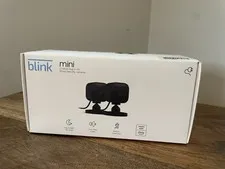 2 Pack Blink Mini 1080p WiFi Security Camera with Motion Detection Night Vision