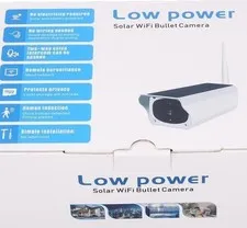 TZT-Y4p WIFI Waterproof Solar Camera Wireless Security Surveillance Camera #OM21
