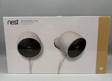 Google NEST Cam Outdoor Security Camera NC2400ES 2 Pack- Sealed