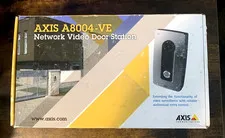 Axis Communications A8004-VE Network Video Door Station Unopened Box