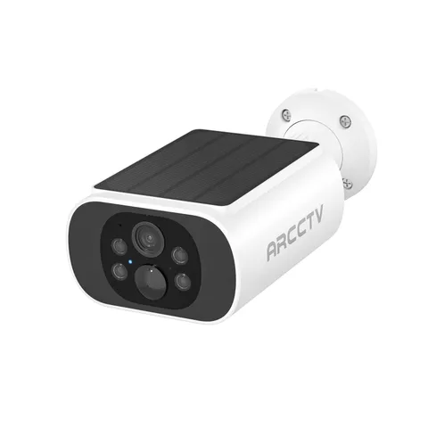 Solar Security Camera Outdoor Wireless with Built-in Solar Panel