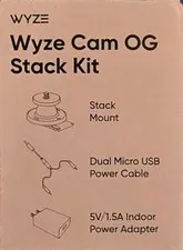 Wyze-Cam OG Stack Kit for Wyze-Cam OG Camera Only.