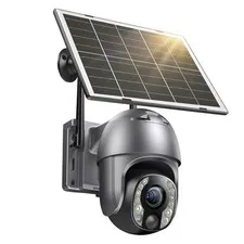 SEHMUA Security Cameras Wireless Outdoor with 5MP Resolution, 10x Optic Grey