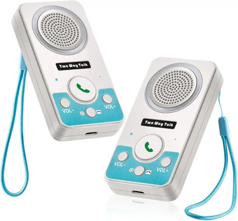 Intercoms Wireless for Home, 2 Way Audio Hands-Free Long Range Wireless Intercom