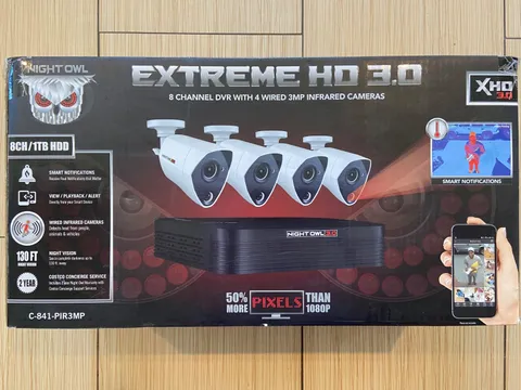 Night Owl Extreme HD 3.0 Security Camera System – Open Box, Never Used