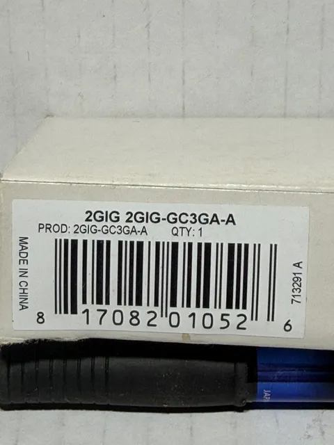 2GIG 2GIG-GC3GA-A/ANT3X	 3G CELL RADIO MODULE W/ EXTERNAL ANTENNA FOR GC2