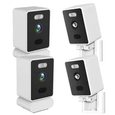 2K Mini Indoor Corded Security Camera for Home, Night Vision, Pet Camera with...