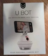 Smart Face Tracking U-speaker UBot UBOT7-21 360 Camera Bot NIB!