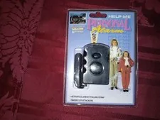 Personal Safety Loud Alarm Keychain, Bright LED Light, Self Defense Siren