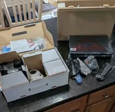 Brand New Lorex # LH030400 4Ch DVR Security System 4 New Cameras & More