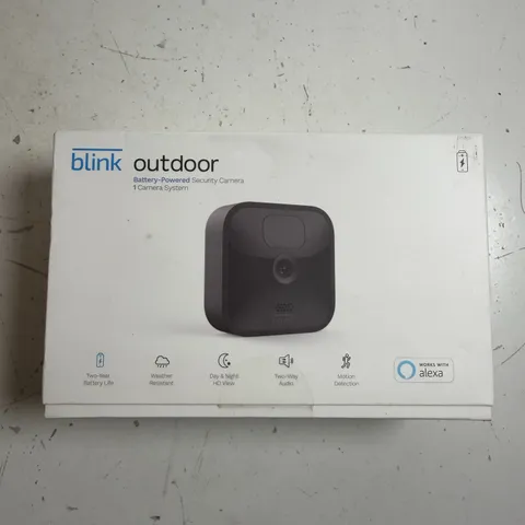 Blink Outdoor 3rd Generation Black Wireless Security Camera 1-Camera System NEW